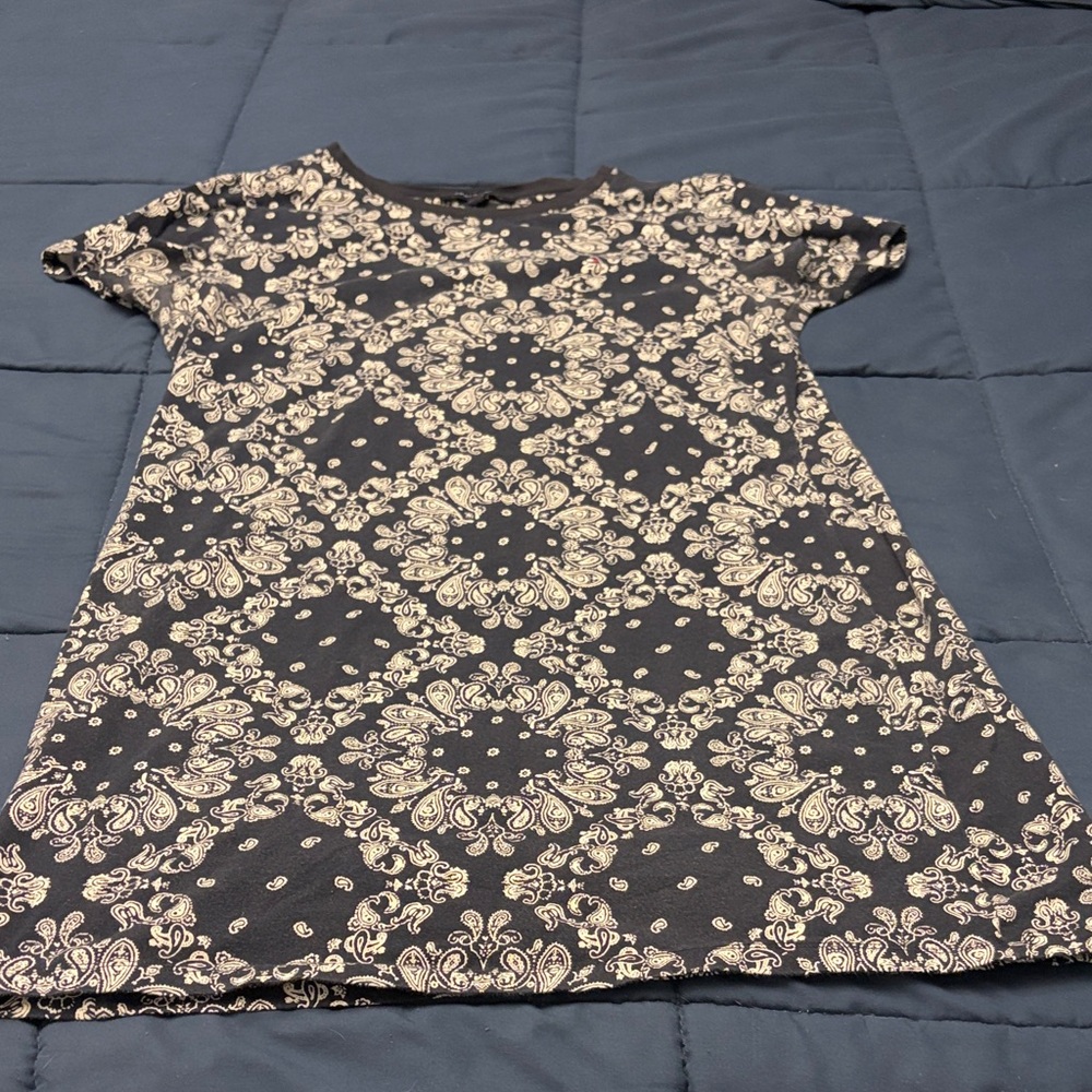 Tommy Hilfiger Blue and white Patterned Dress